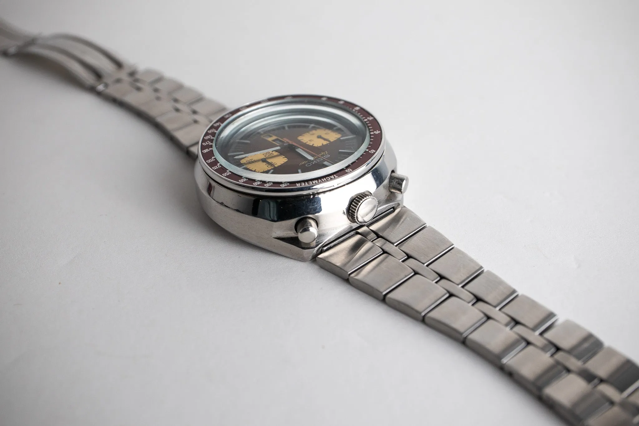 Seiko Speedtimer 6138-0040 Brown Bullhead