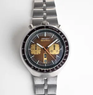 Seiko Speedtimer 6138-0040 Brown Bullhead