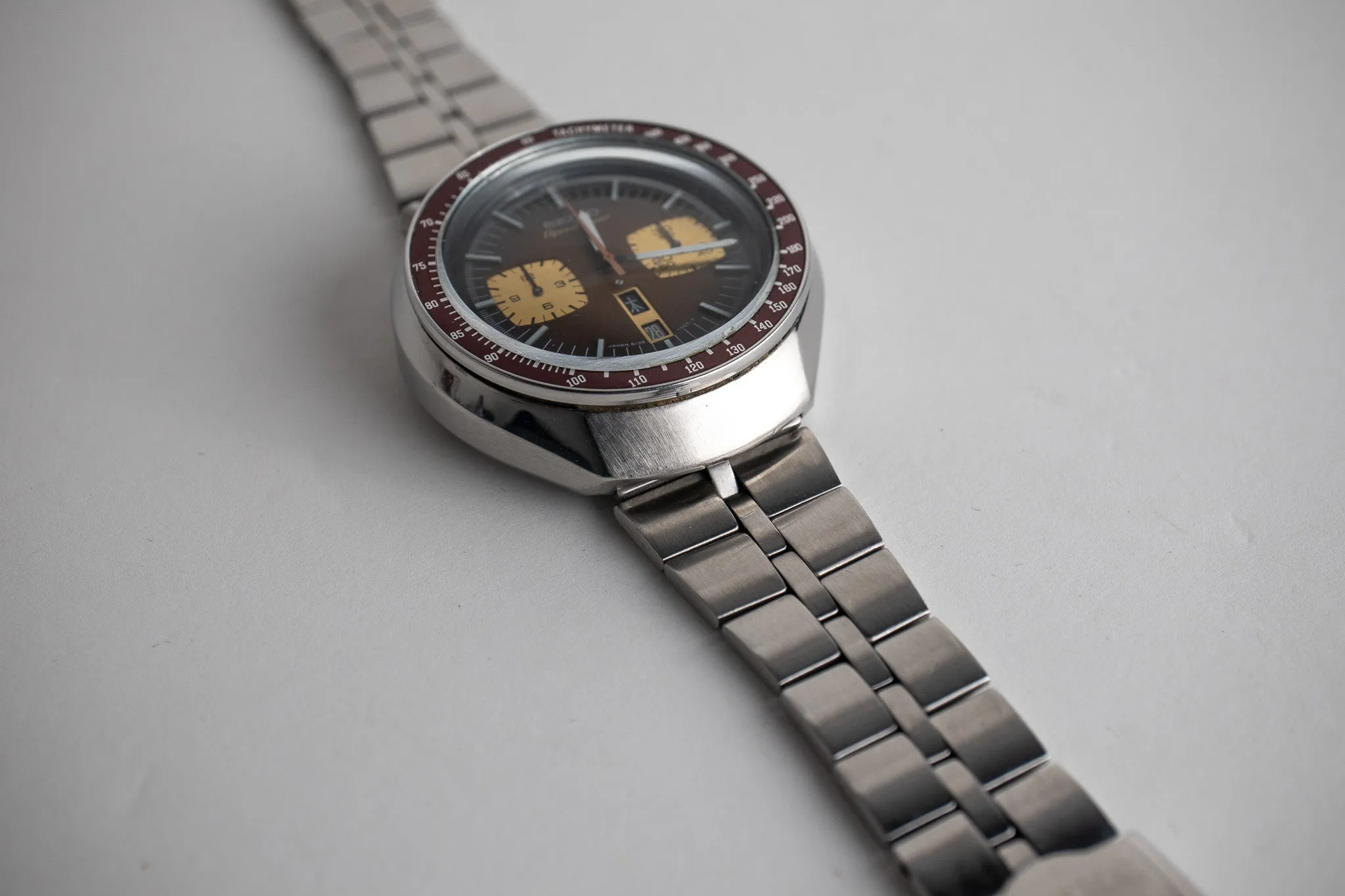 Seiko Speedtimer 6138-0040 Brown Bullhead