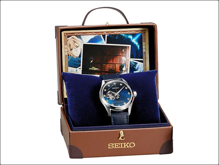 Seiko X Violet Evergarden Collaboration Mechanical Automatic Limited Edition Watch "Story 6" - PREORDER