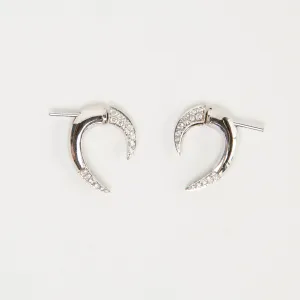 SHAUN LEANE | SMALL DIAMOND TALON EARRINGS
