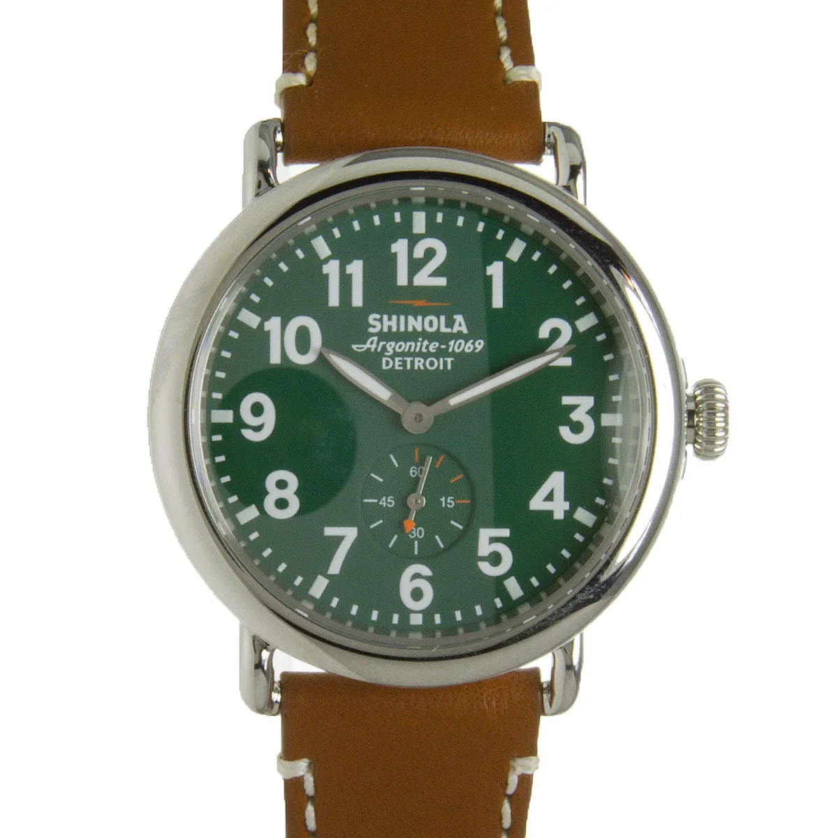 Shinola The Runwell 41mm Green Dial Watch