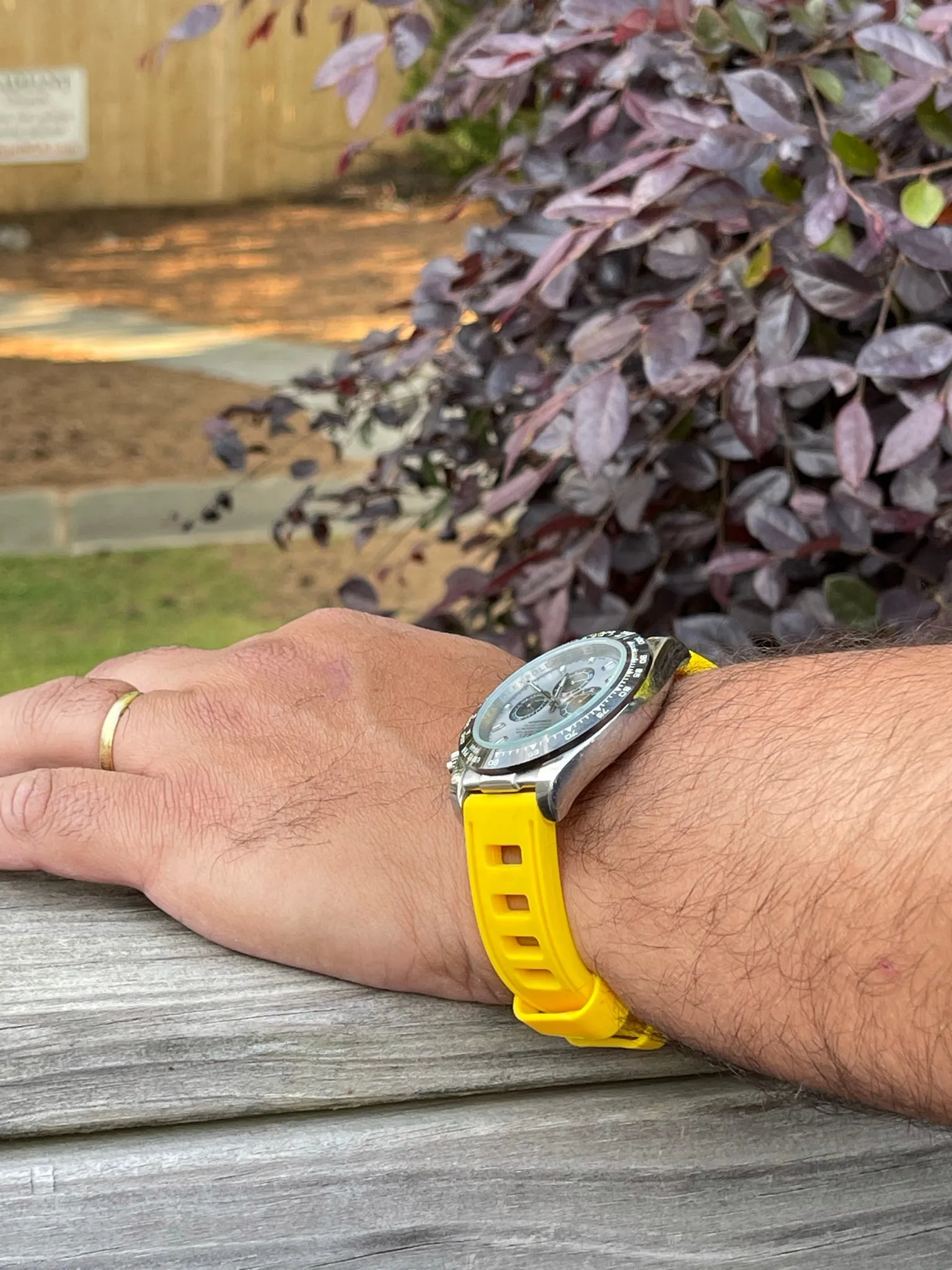 Silicon Rubber Isofrane Style Diving watch bands straps