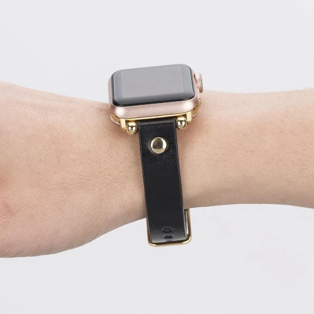 Sizergh Ferro Apple Watch Leather Straps