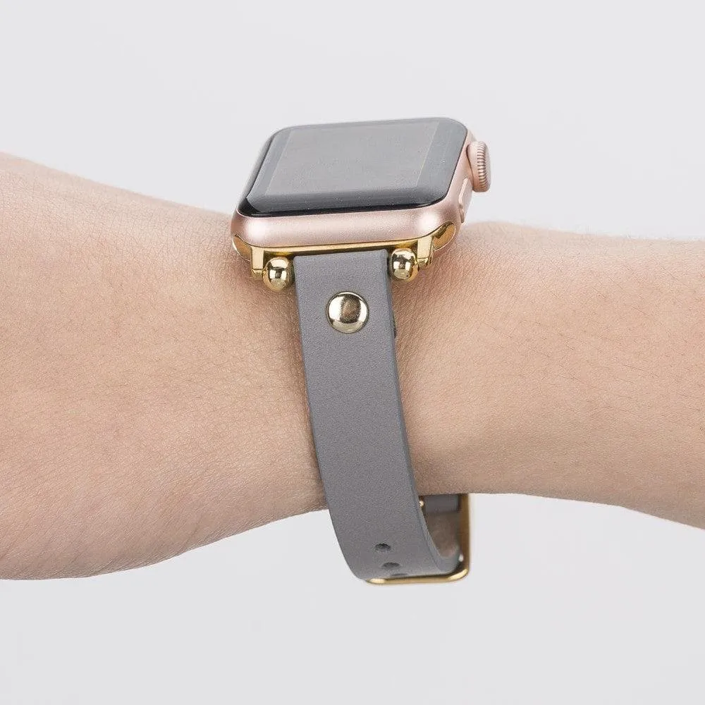 Sizergh Ferro Apple Watch Leather Straps