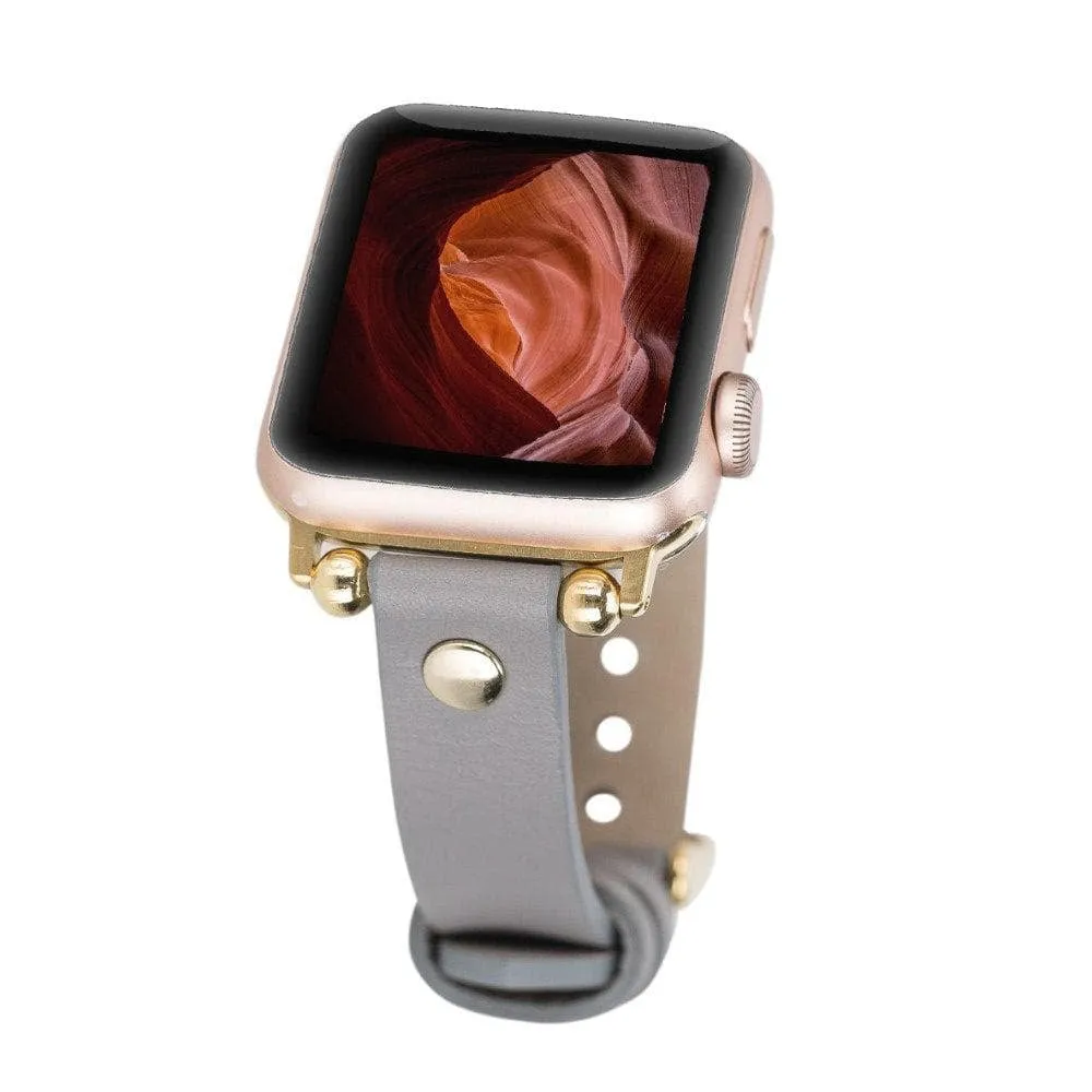 Sizergh Ferro Apple Watch Leather Straps