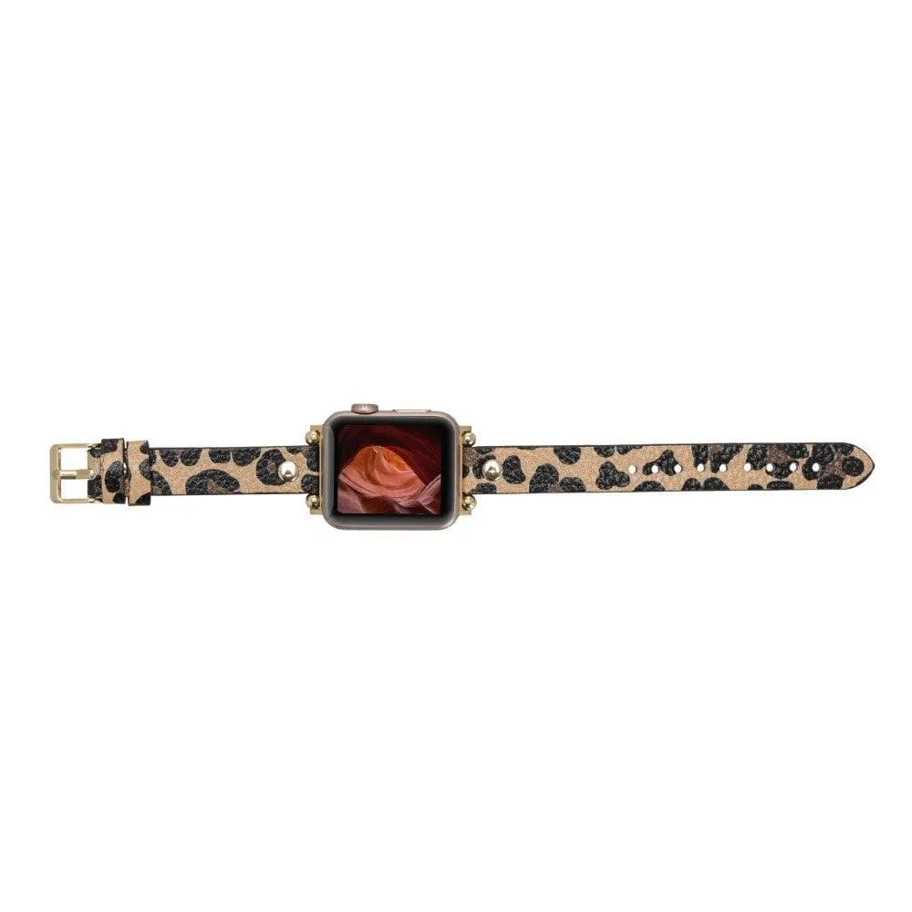 Sizergh Ferro Apple Watch Leather Straps