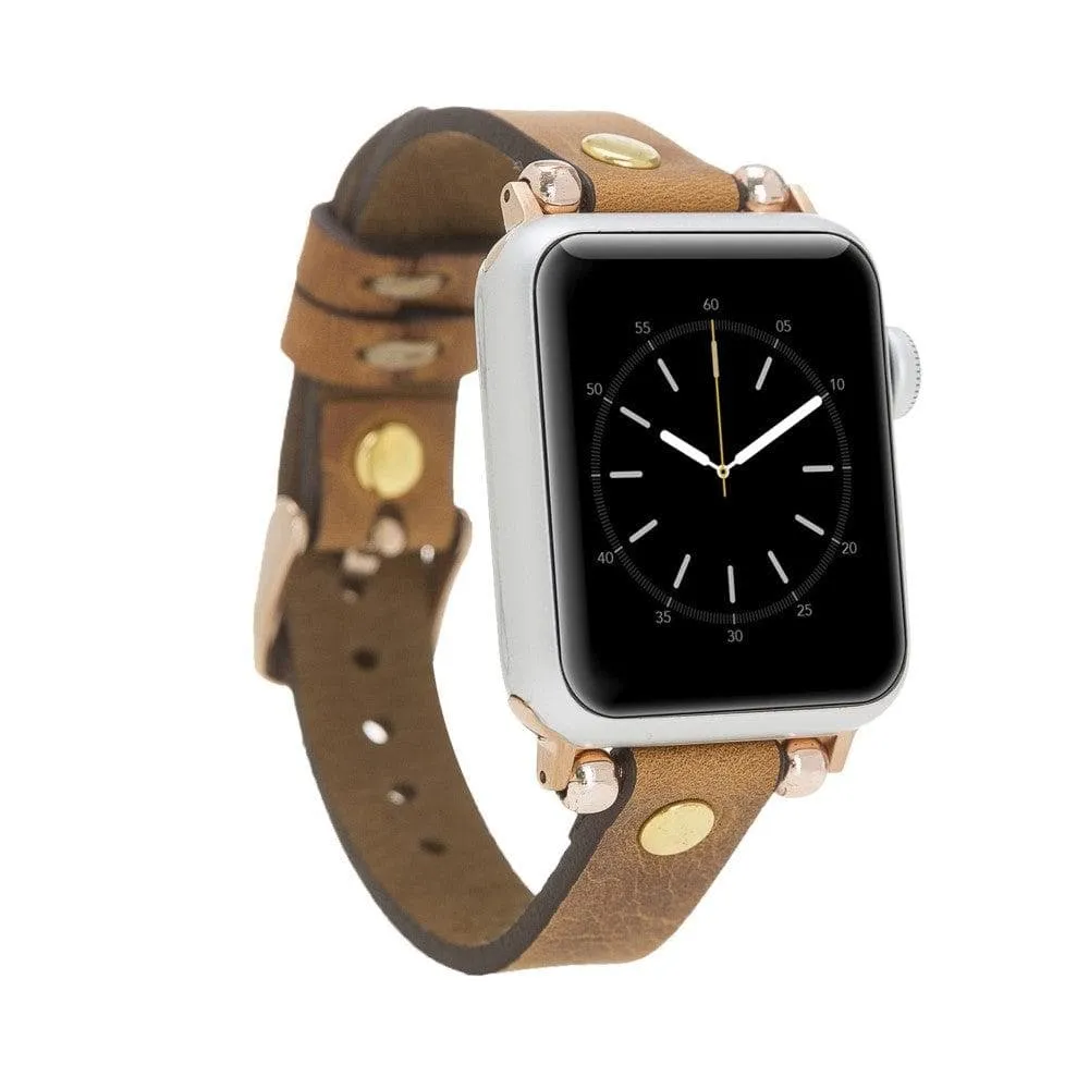 Sizergh Ferro Apple Watch Leather Straps