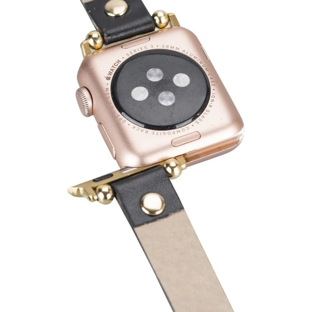 Sizergh Ferro Apple Watch Leather Straps