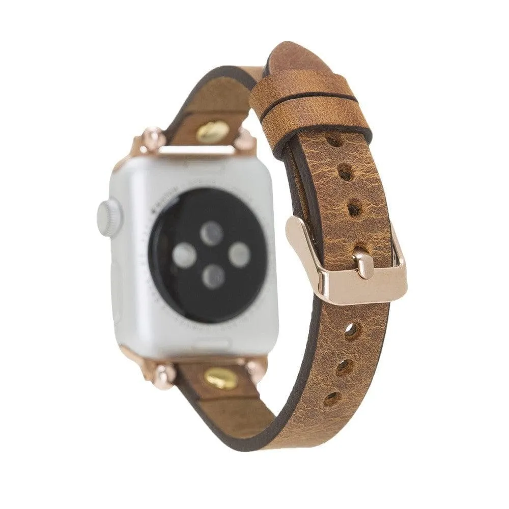 Sizergh Ferro Apple Watch Leather Straps