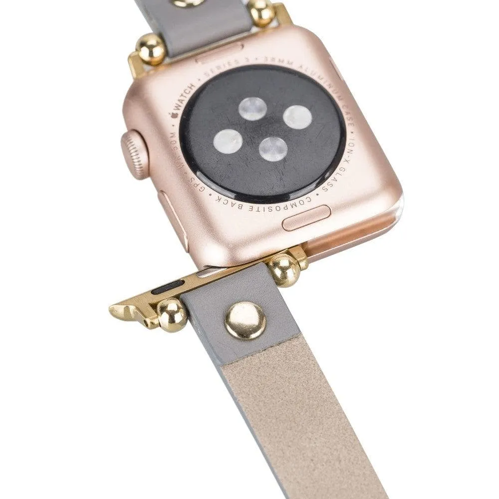 Sizergh Ferro Apple Watch Leather Straps