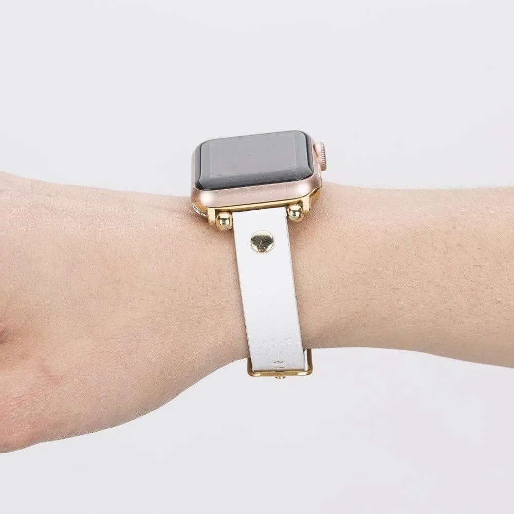 Sizergh Ferro Apple Watch Leather Straps