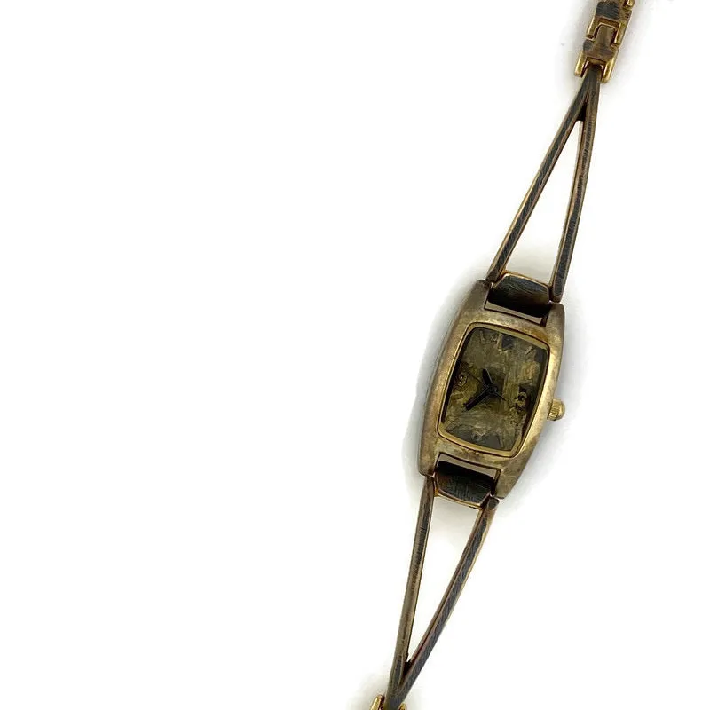 Small Women's Watch, Green Dial
