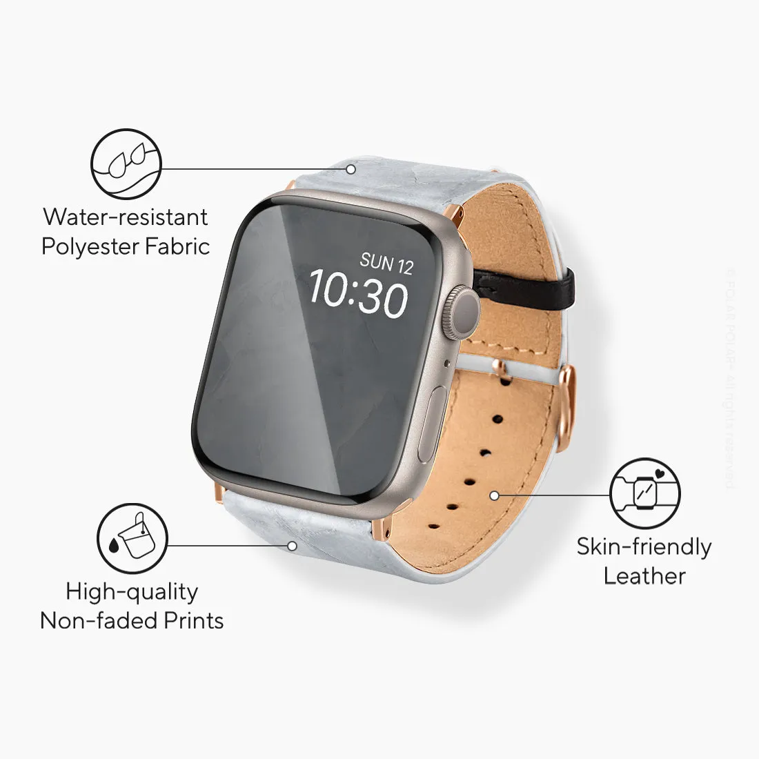 Snow Mountain - Apple Watch Band