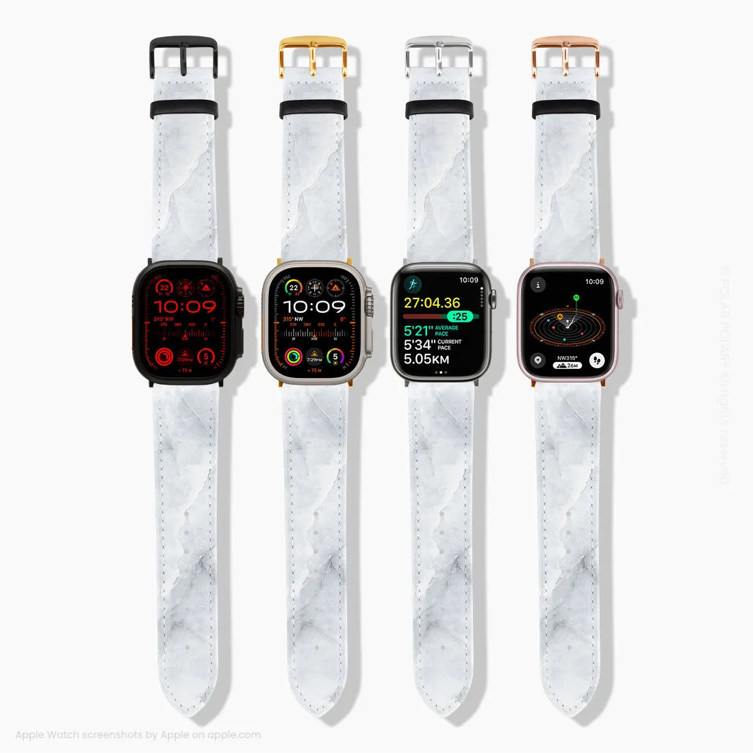 Snow Mountain - Apple Watch Band