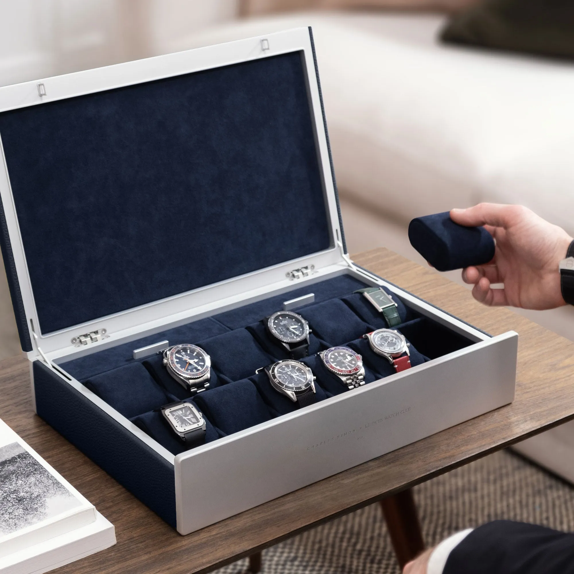 SPENCE 12 WATCH BOX • CHARLES SIMON X PARIS WATCH CLUB