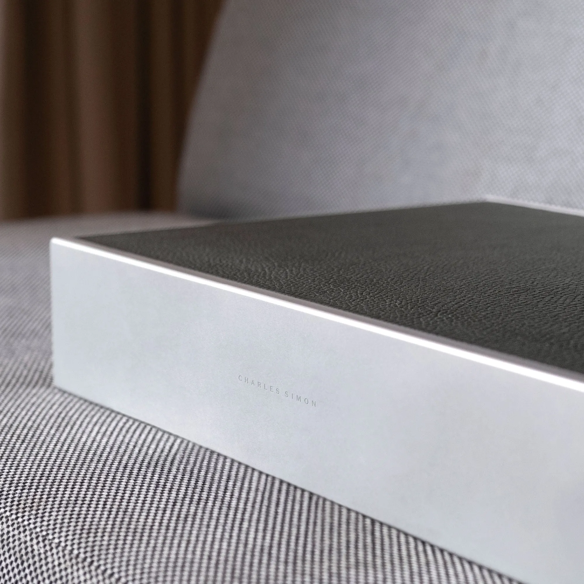 SPENCE 12 WATCH BOX - GRAPHITE / GREY