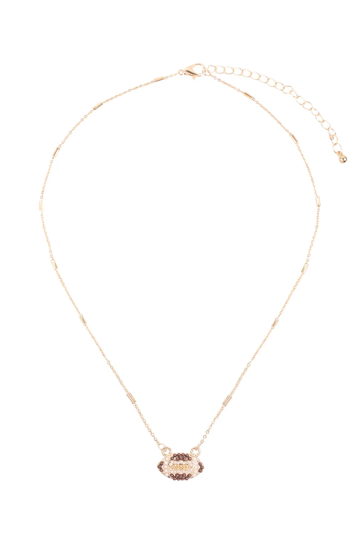 SPORTS SEED BEAD CHAIN NECKLACE