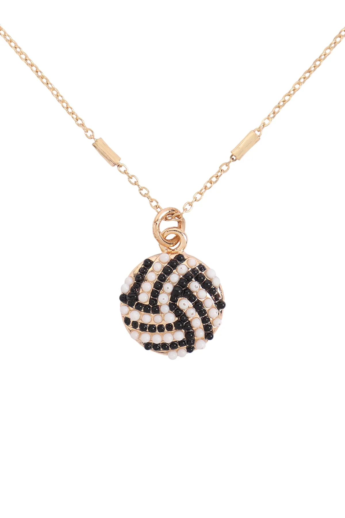 SPORTS SEED BEAD CHAIN NECKLACE