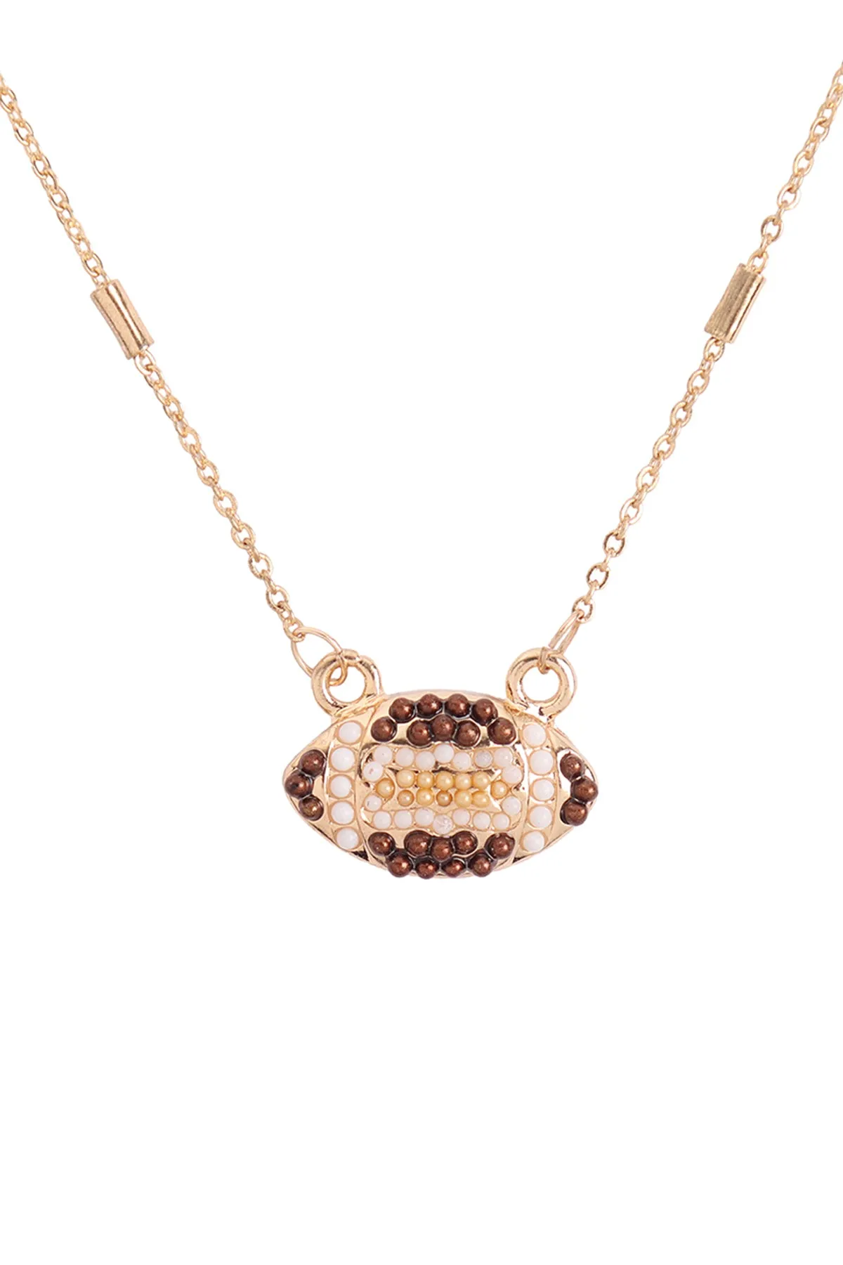 SPORTS SEED BEAD CHAIN NECKLACE