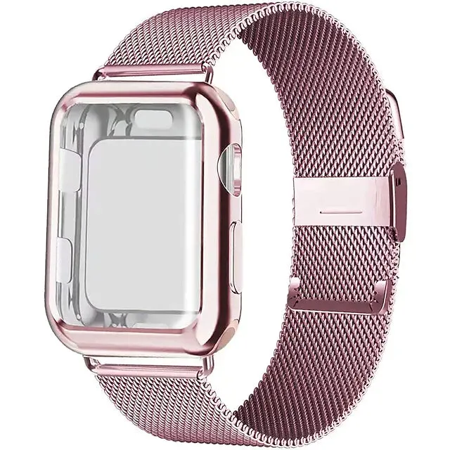 Stainless Steel Adjustable Wrist Strap with Screen Protector