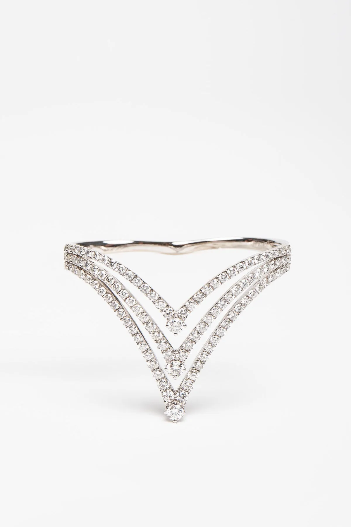 STEFERE | 18K WHITE GOLD 2.5CT DIAMOND RING