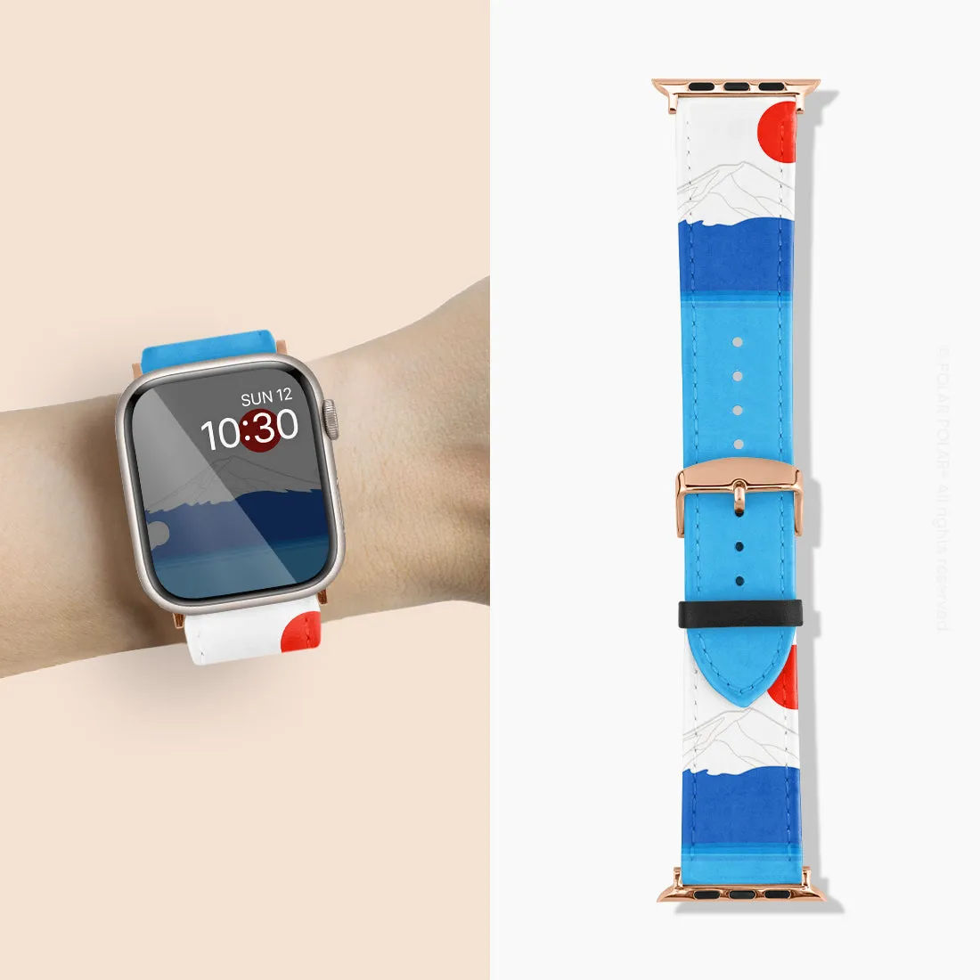 Summer Fujisan - Apple Watch Band