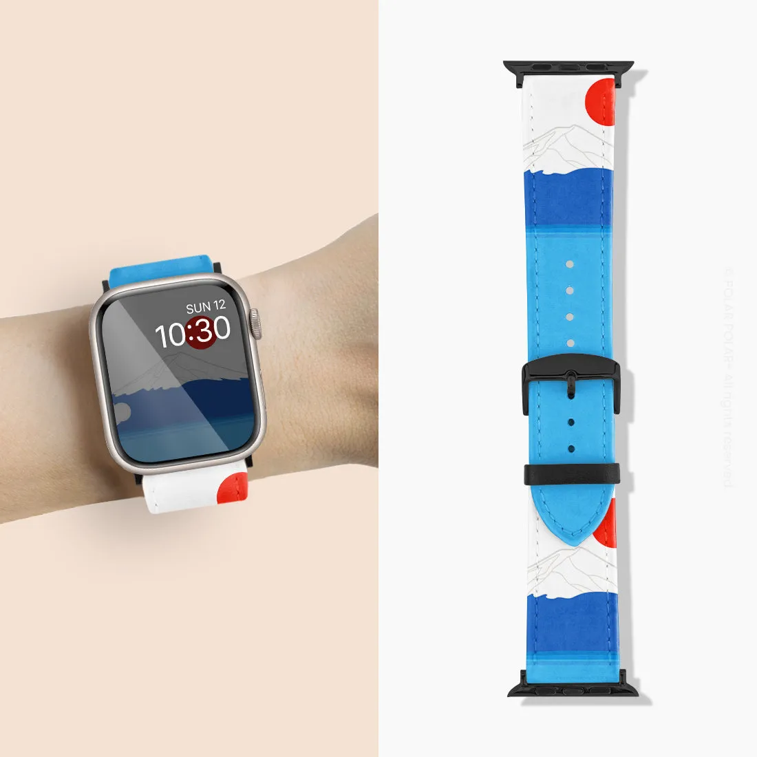 Summer Fujisan - Apple Watch Band