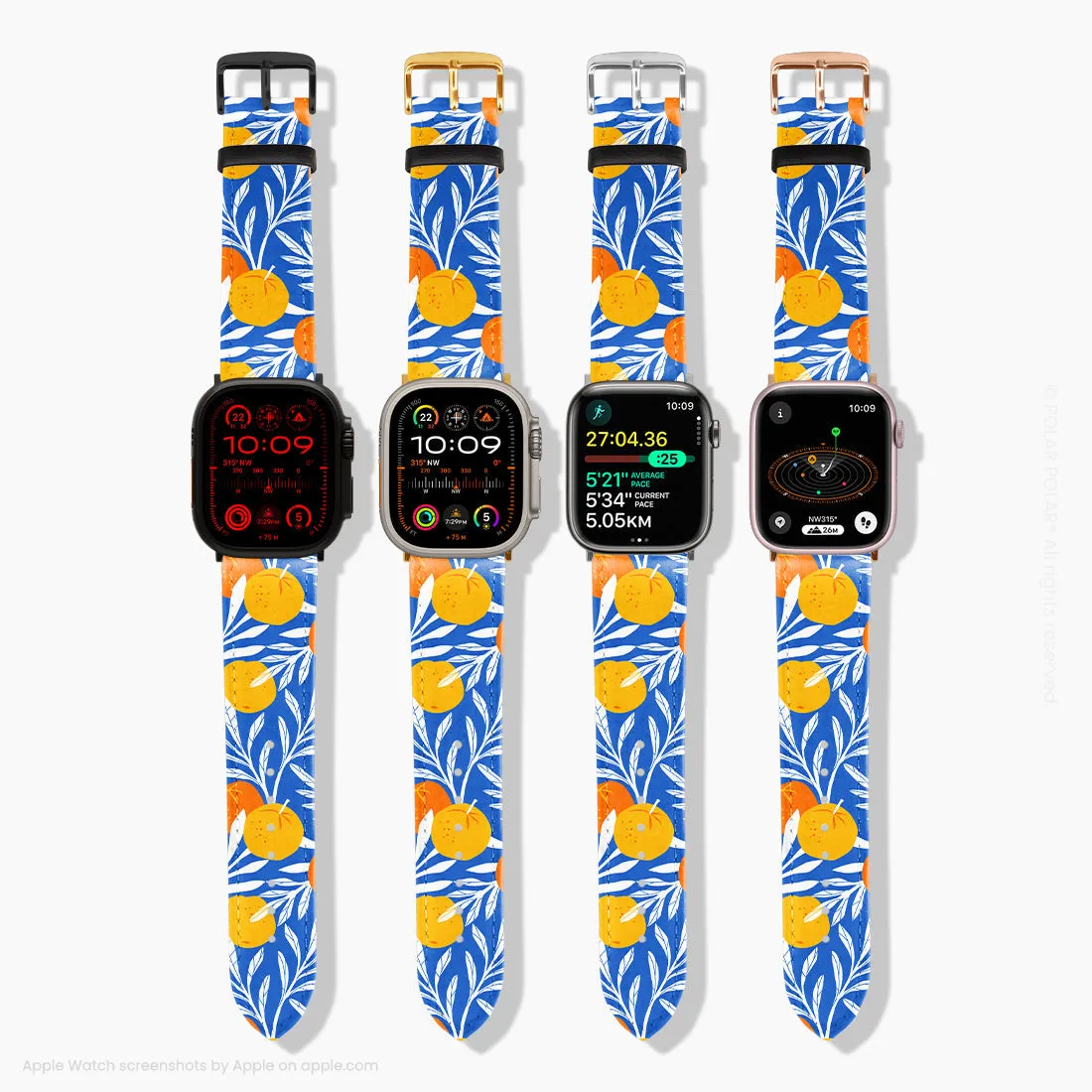 Summer Tangerine - Apple Watch Band