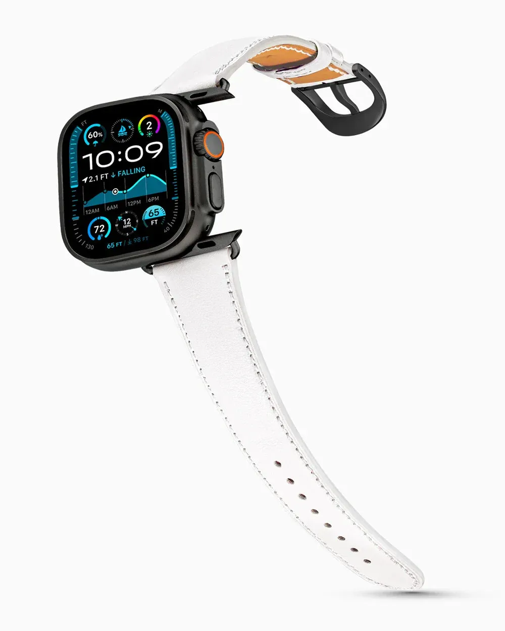 Swift Series | Blanc Neige | for Apple Watch Ultra 2 Black