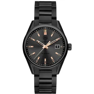 TAG HEUER CARRERA BLACK TITANIUM CARBIDE COATED MEN WATCH WAR1113.BA0602