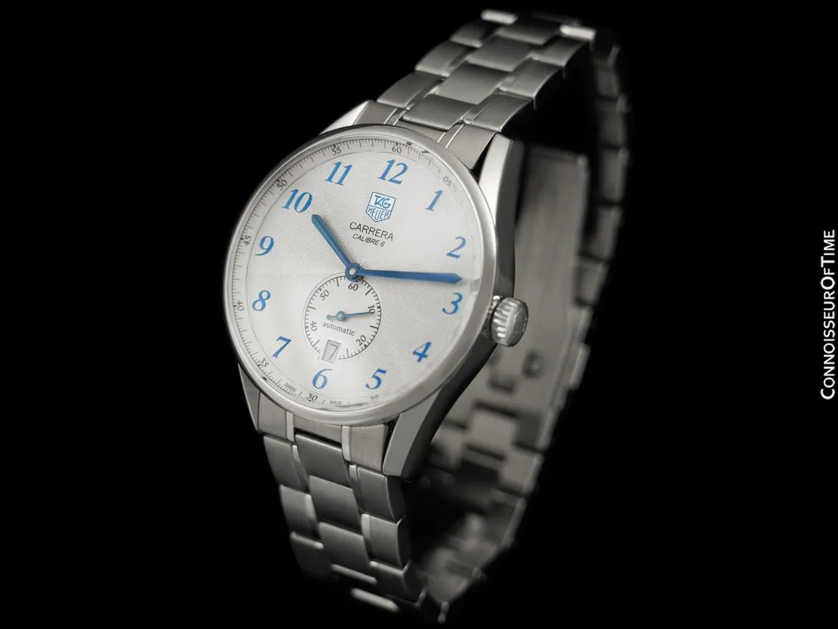 TAG Heuer Carrera Calibre 6 Mens Watch, Automatic, Stainless Steel - WAS2111