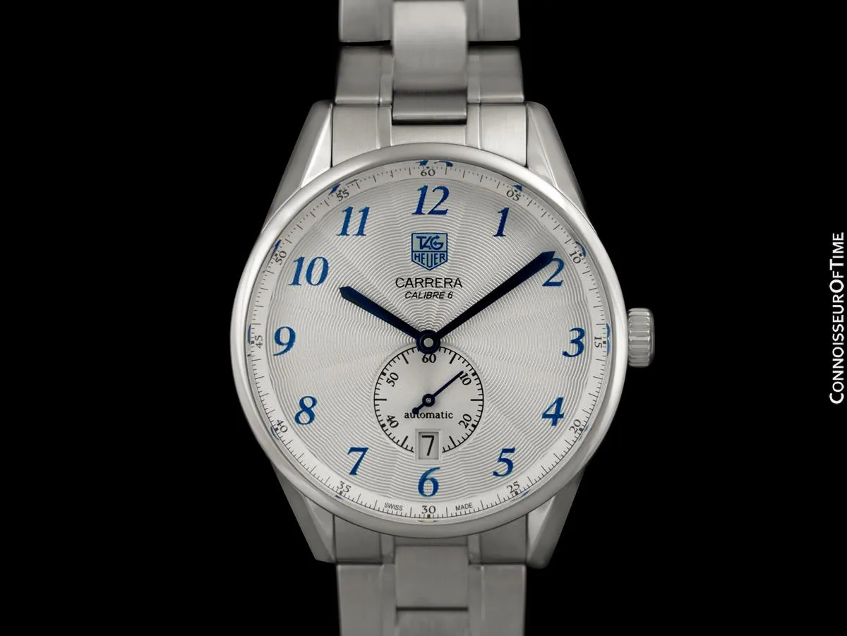 TAG Heuer Carrera Calibre 6 Mens Watch, Automatic, Stainless Steel - WAS2111