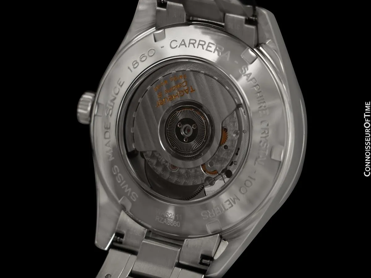 TAG Heuer Carrera Calibre 6 Mens Watch, Automatic, Stainless Steel - WAS2111
