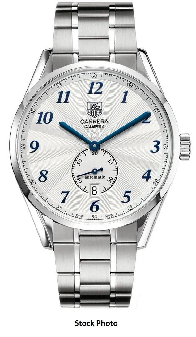 TAG Heuer Carrera Calibre 6 Mens Watch, Automatic, Stainless Steel - WAS2111