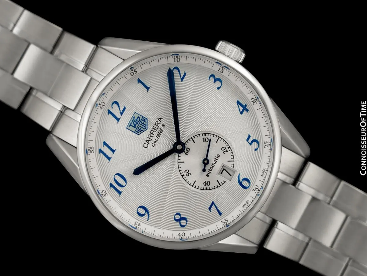 TAG Heuer Carrera Calibre 6 Mens Watch, Automatic, Stainless Steel - WAS2111