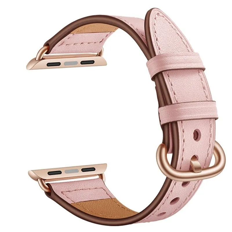 Tapered Leather Watch Band