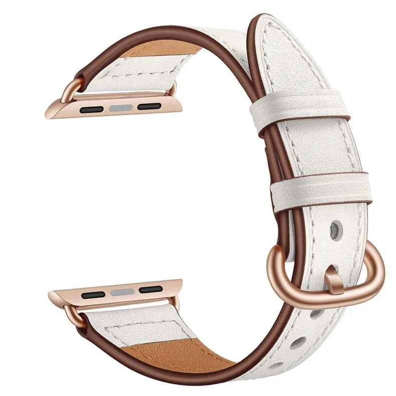 Tapered Leather Watch Band