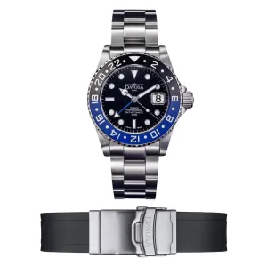 Ternos Professional GMT Black Blue 16157145   Extra Rubber Strap Bundle