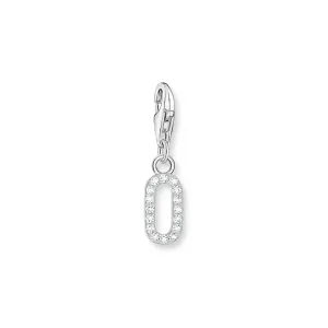 THOMAS SABO Charm Pendant Number "0" Silver