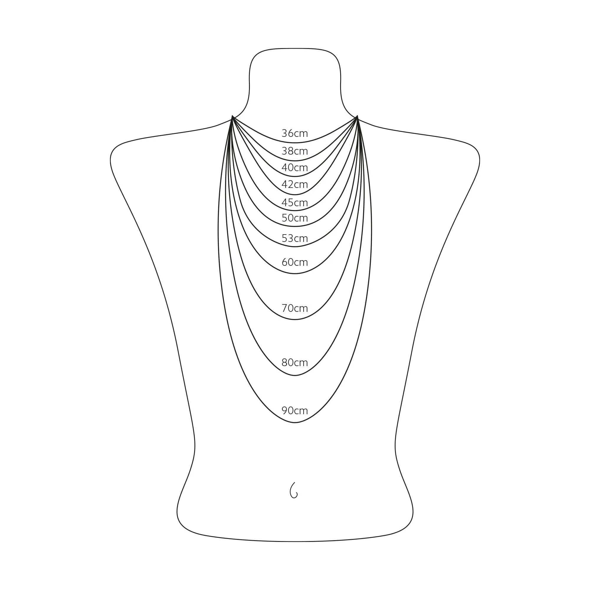 THOMAS SABO Necklace with letter pendant F and white zirconia - silver