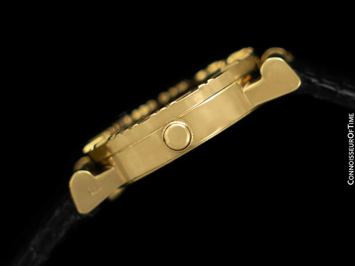 Tiffany & Co. Atlas Ladies Watch with Boxes - 18K Gold