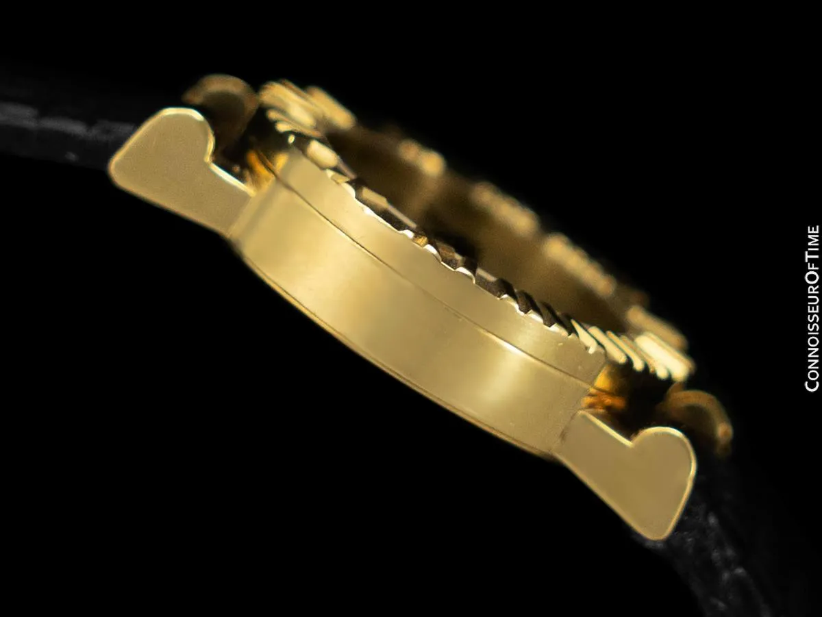 Tiffany & Co. Atlas Ladies Watch with Boxes - 18K Gold