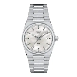 Tissot PRX (35mm) Stainless Steel Mother of Pearl Dial Watch