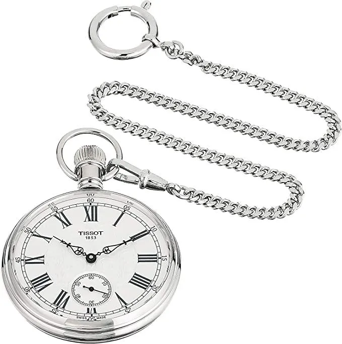 Tissot Savonnette Mechanical T-Pocket Quartz Men's Watch T83145213