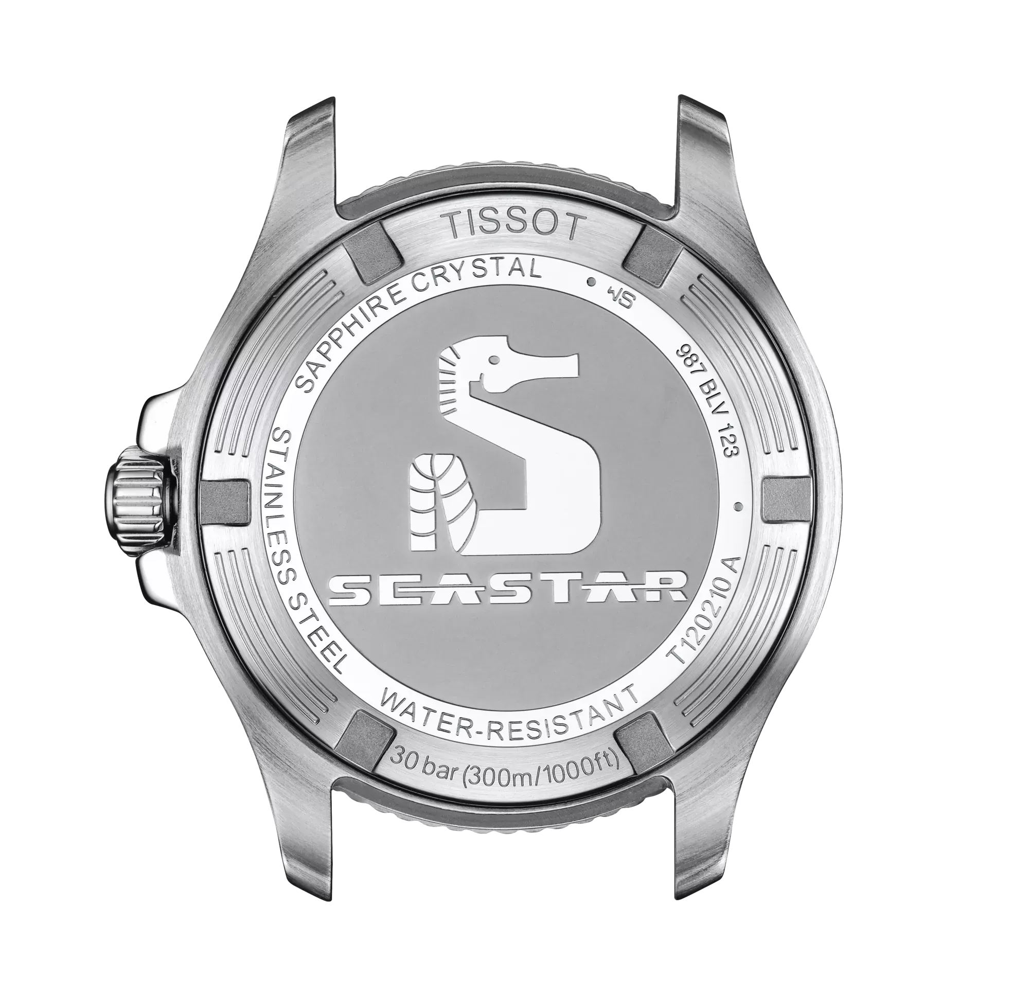 Tissot Seastar 1000 36mm Blue Dial Ladies Watch T120.210.11.041.00