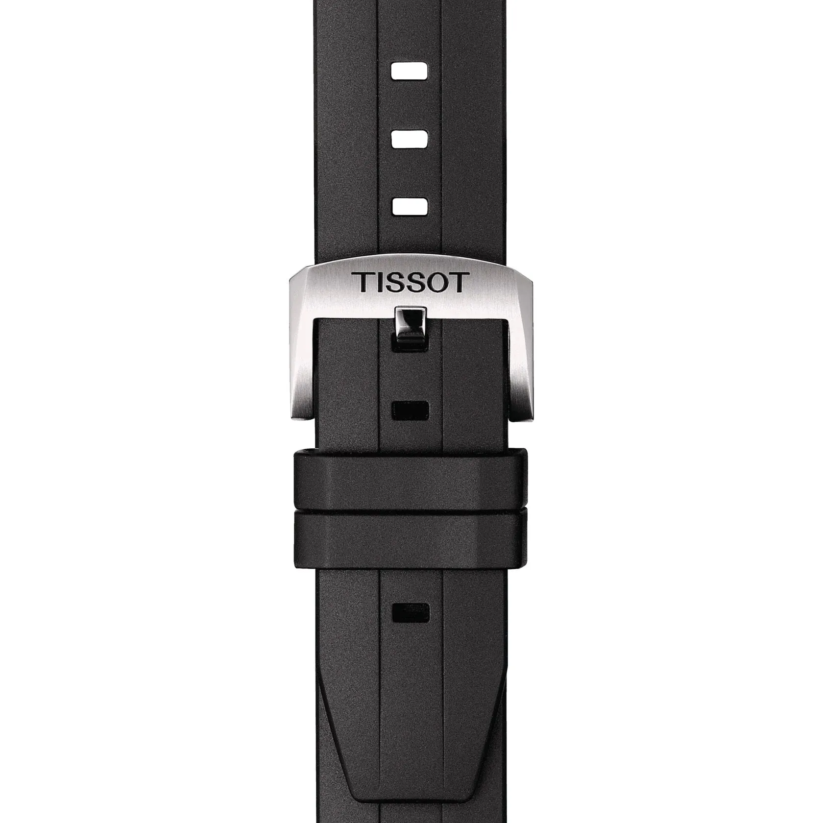 Tissot Seastar 1000 Powermatic 80 Mens Blue Dial Black Rubber Strap Watch