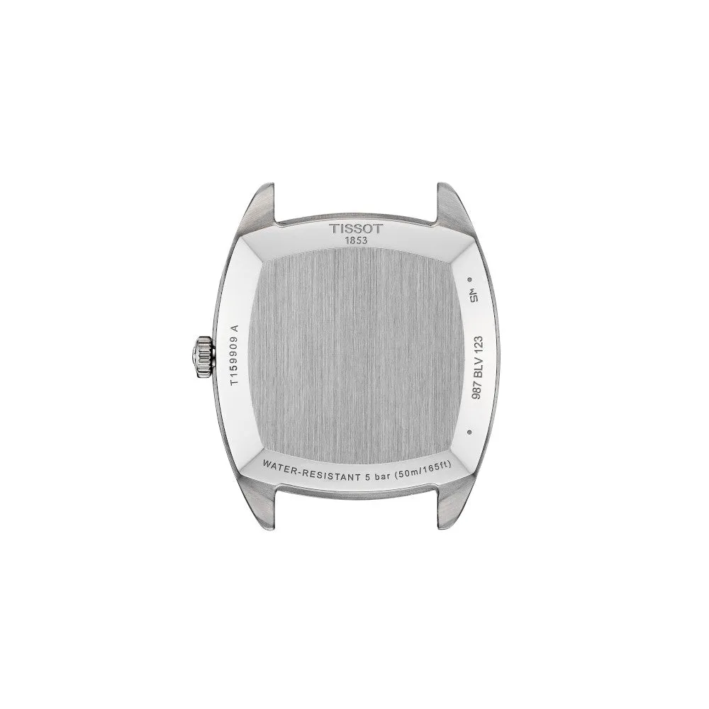 Tissot Stylist Stainless Steel Silver Dial Beige Leather Strap Watch