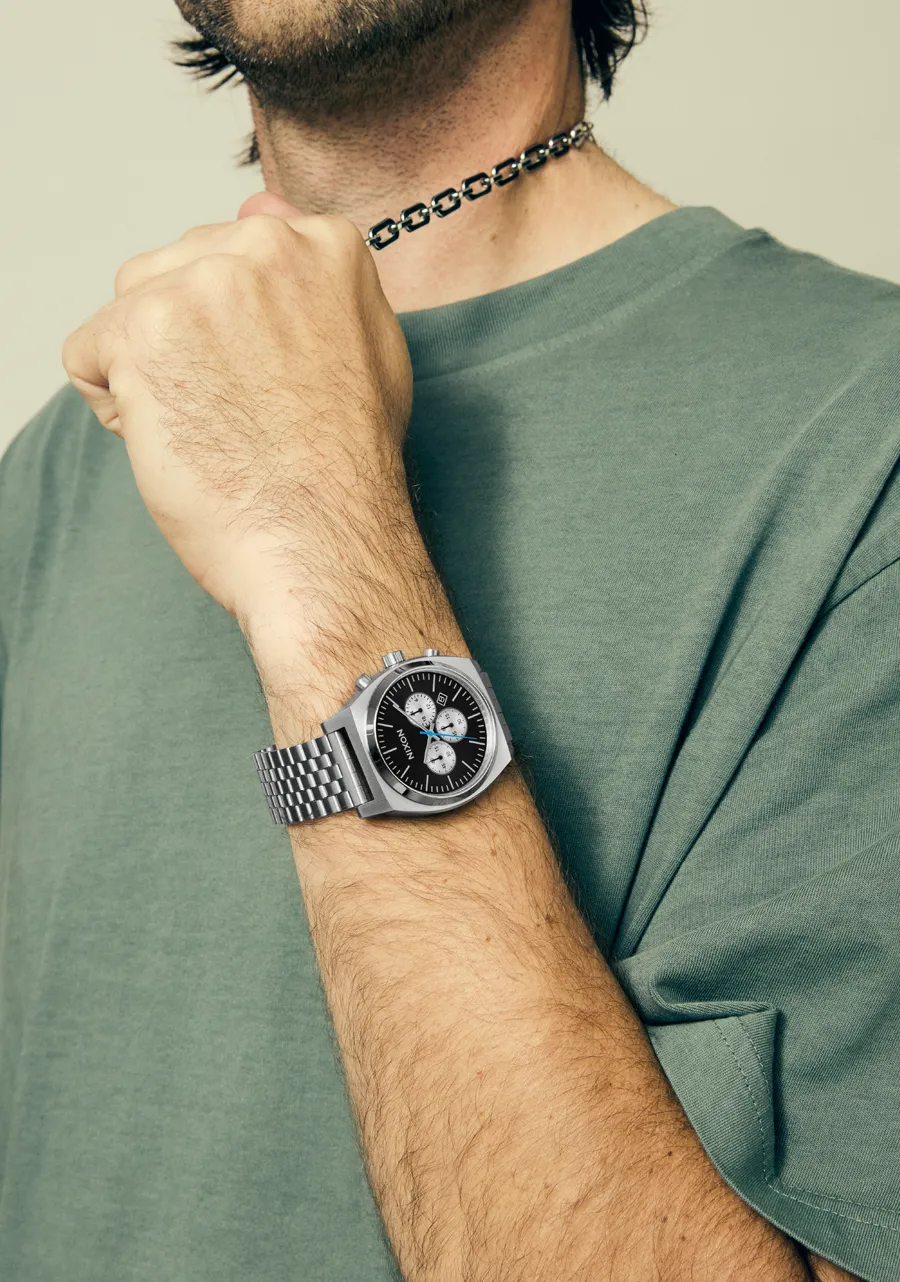 TME TELLER CHRONO CHROME/BLACK