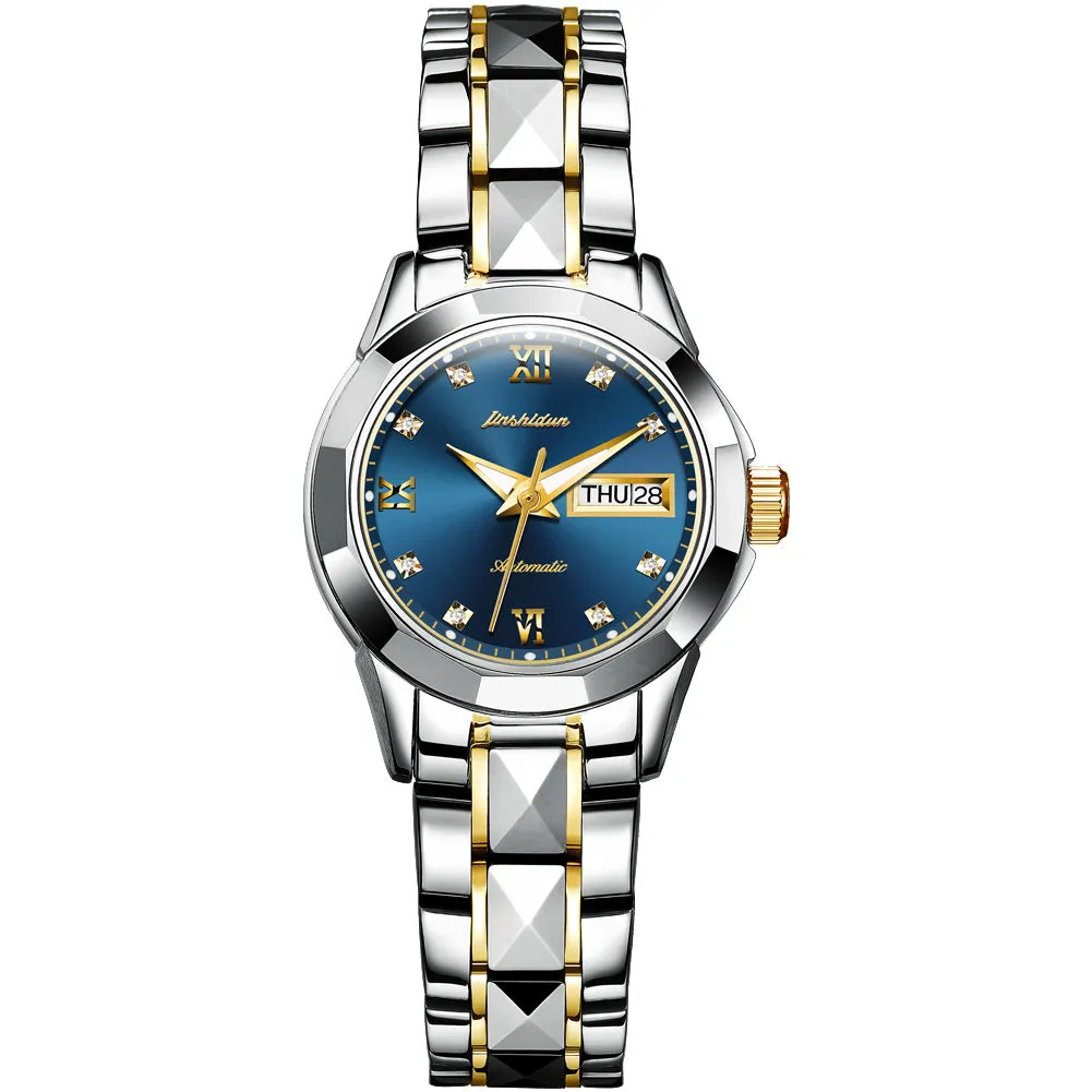 Tungsten Steel Waterproof Automatic Mechanical Women‘s’ Watch(2 items 20% off)